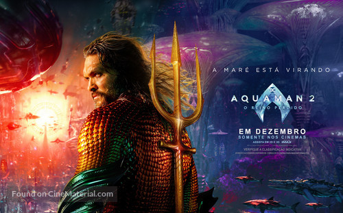 Aquaman and the Lost Kingdom - Brazilian Movie Poster