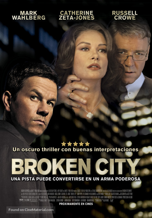 Broken City - Chilean Movie Poster
