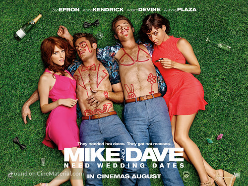 Mike and Dave Need Wedding Dates - British Movie Poster
