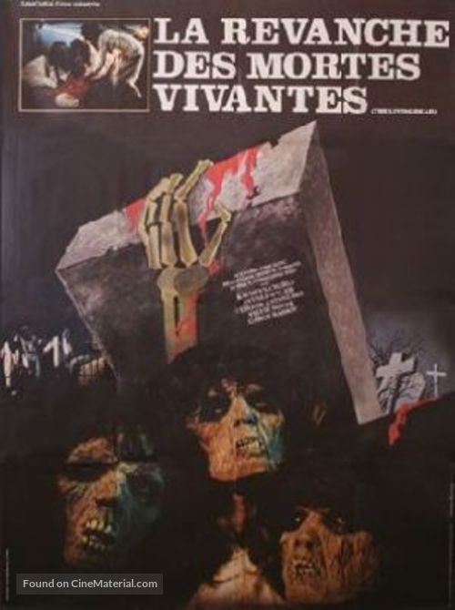 La revanche des mortes vivantes - French Movie Poster
