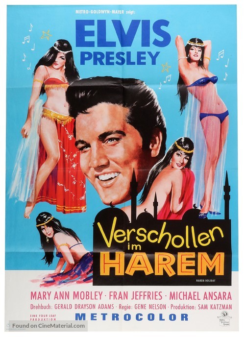 Harum Scarum - German Movie Poster