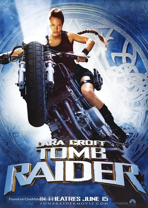 Lara Croft Tomb Raider 2001 Teaser Movie Poster