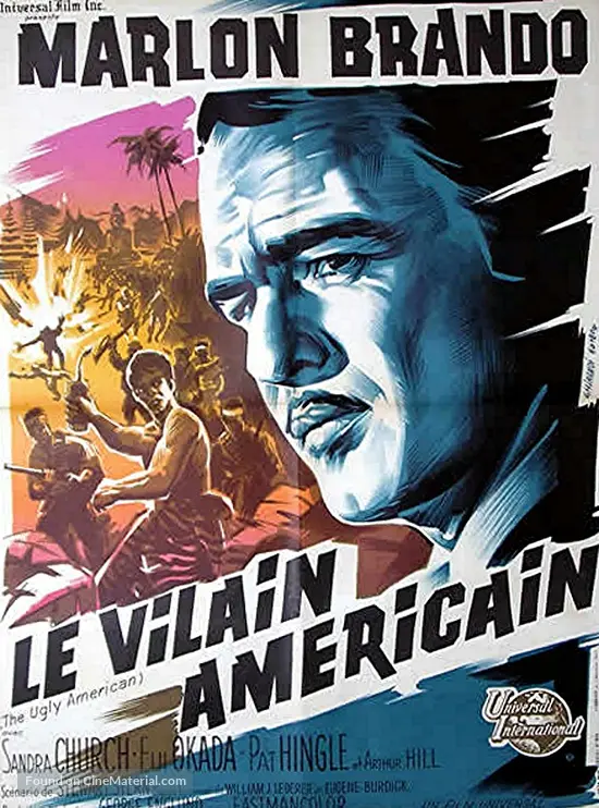 The Ugly American - French Movie Poster