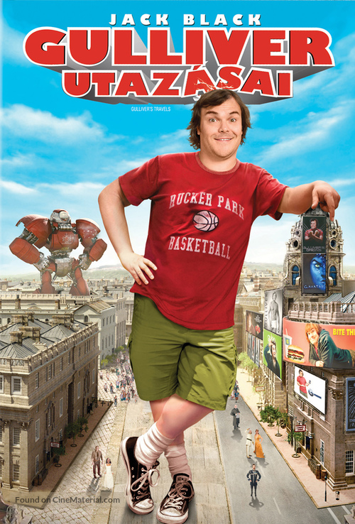 Gulliver&#039;s Travels - Hungarian DVD movie cover