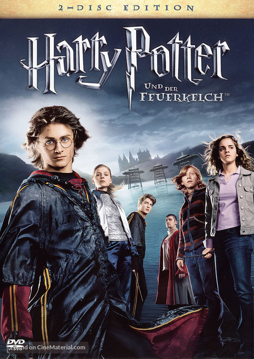 Harry Potter and the Goblet of Fire - German DVD movie cover