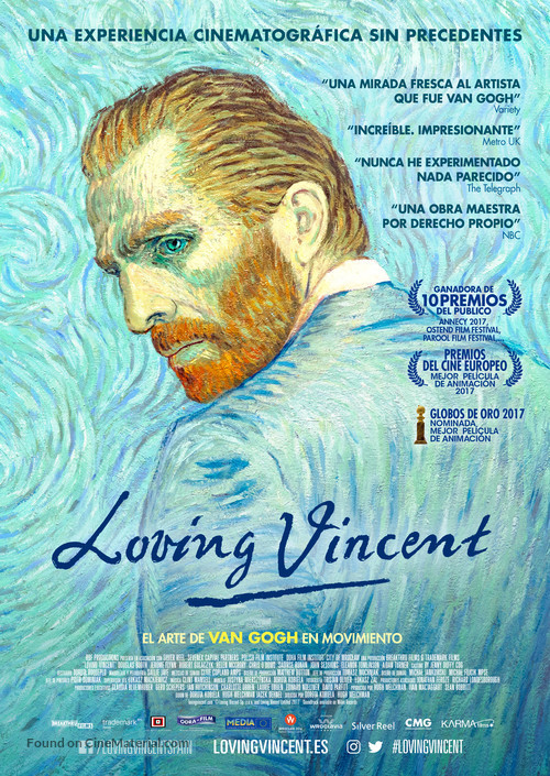 Loving Vincent - Spanish Movie Poster