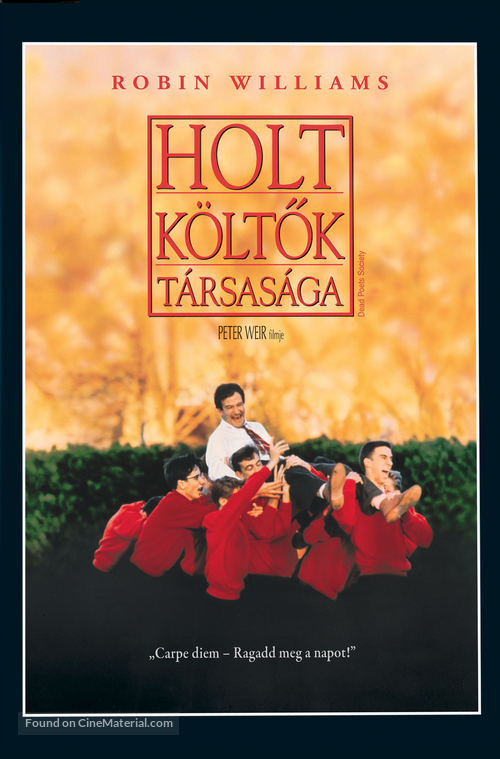 Dead Poets Society - Hungarian DVD movie cover