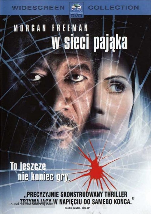 Along Came a Spider - Polish DVD movie cover