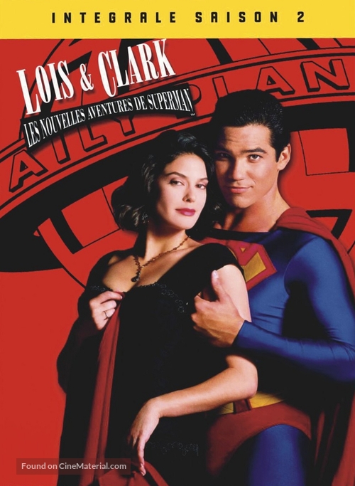 &quot;Lois &amp; Clark: The New Adventures of Superman&quot; - French DVD movie cover