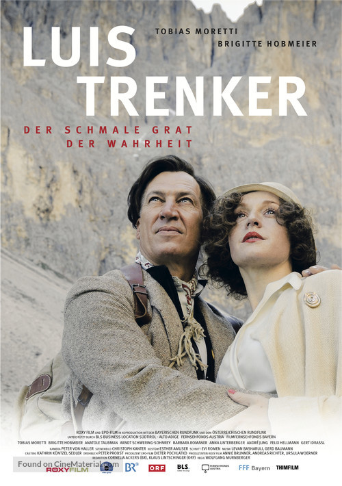 Luis Trenker-Der Schmale Grat der Wahrheit - Austrian Movie Poster