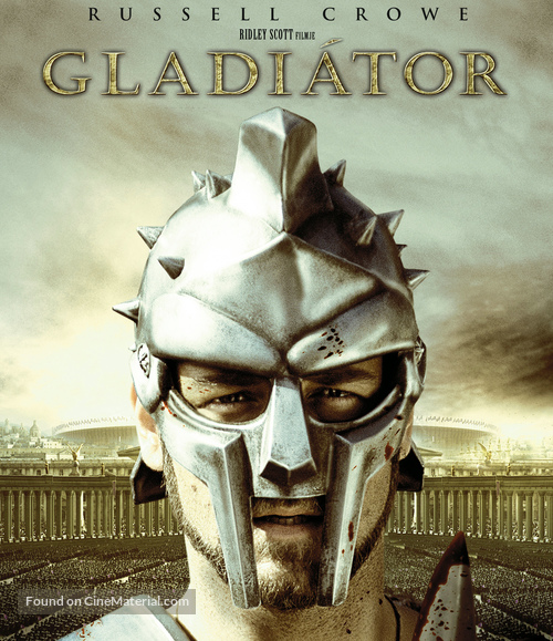 Gladiator - Hungarian Blu-Ray movie cover