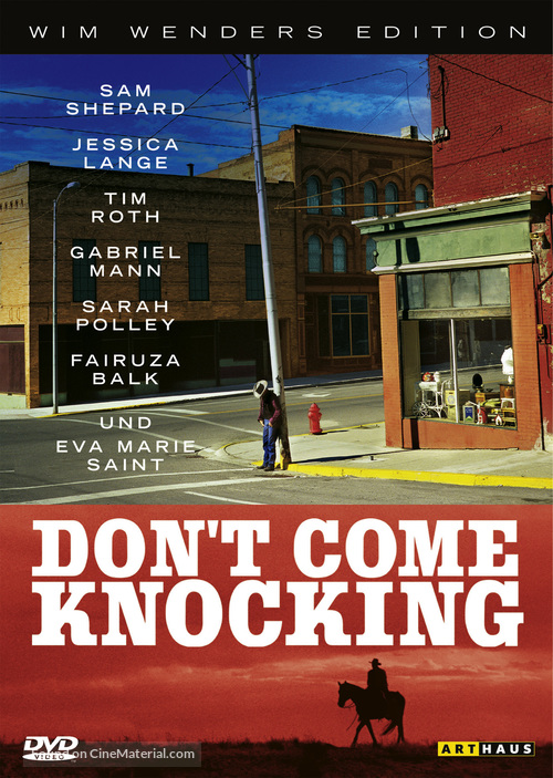 Don&#039;t Come Knocking - German DVD movie cover