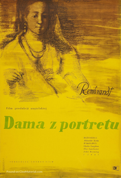 Rembrandt - Polish Movie Poster