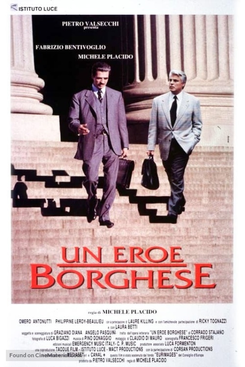 Un eroe borghese - Italian Movie Poster