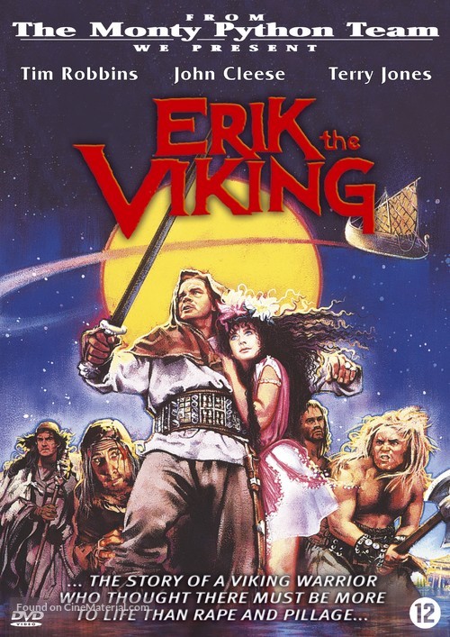Erik the Viking - Dutch DVD movie cover