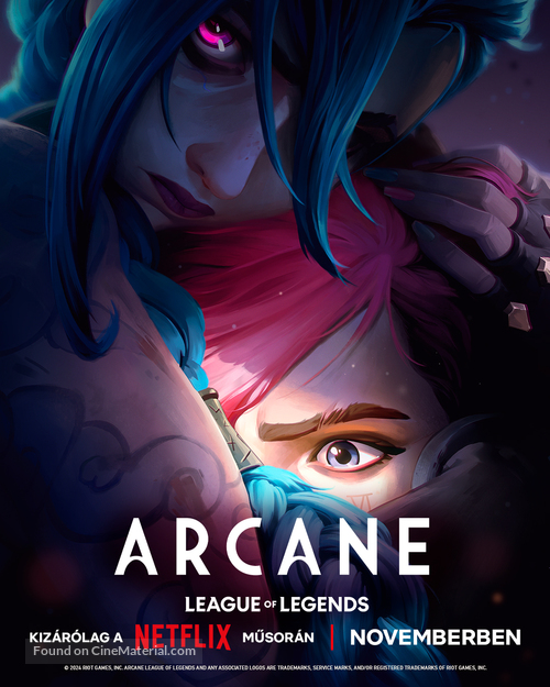 &quot;Arcane: League of Legends&quot; - Hungarian Movie Poster