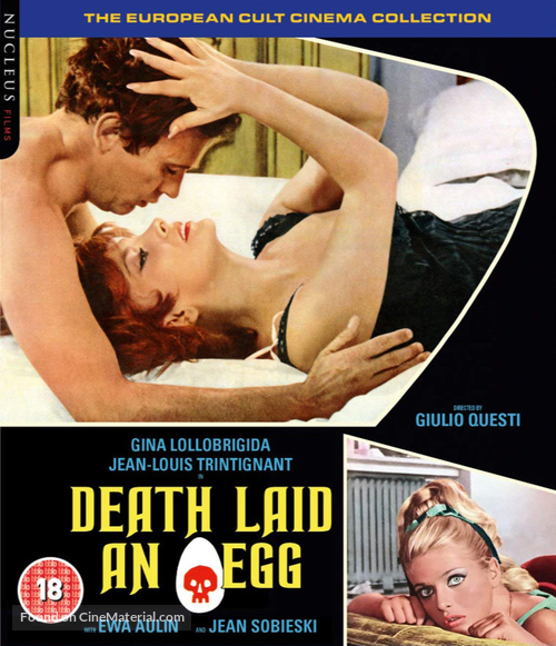 Morte ha fatto l&#039;uovo, La - British Blu-Ray movie cover