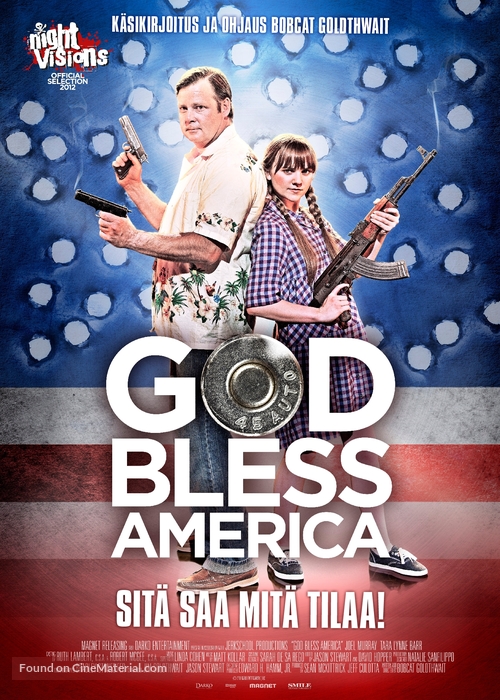 God Bless America - Finnish Movie Poster