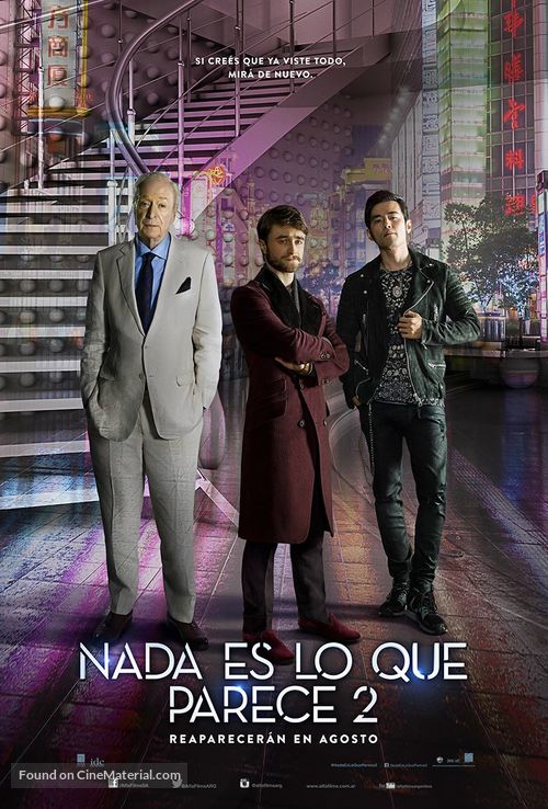 Now You See Me 2 - Argentinian Movie Poster