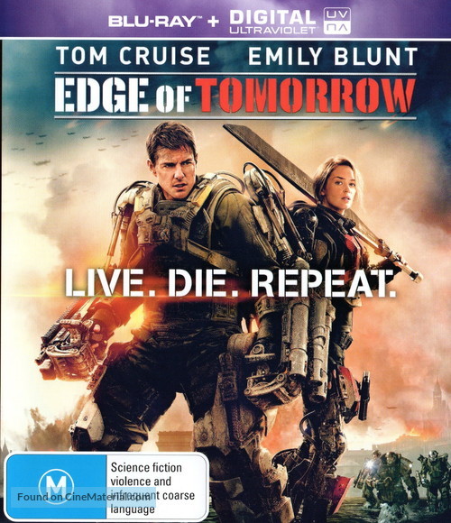 Edge of Tomorrow - Australian Movie Cover