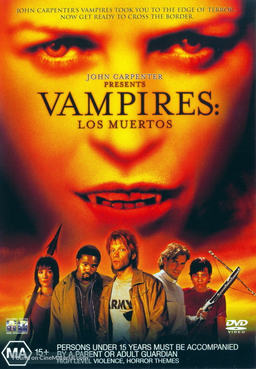 Vampires: Los Muertos - Australian DVD movie cover