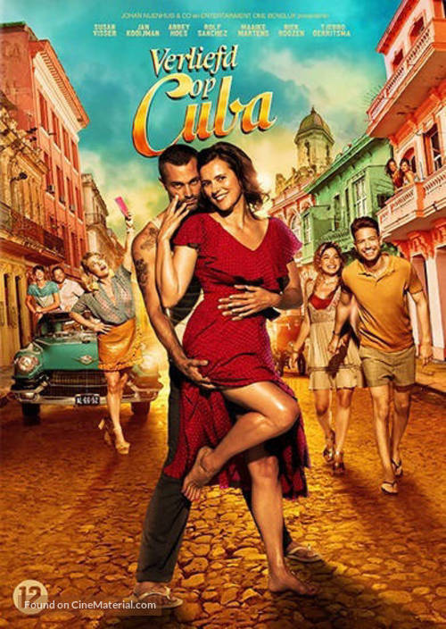 Verliefd op Cuba - Dutch DVD movie cover