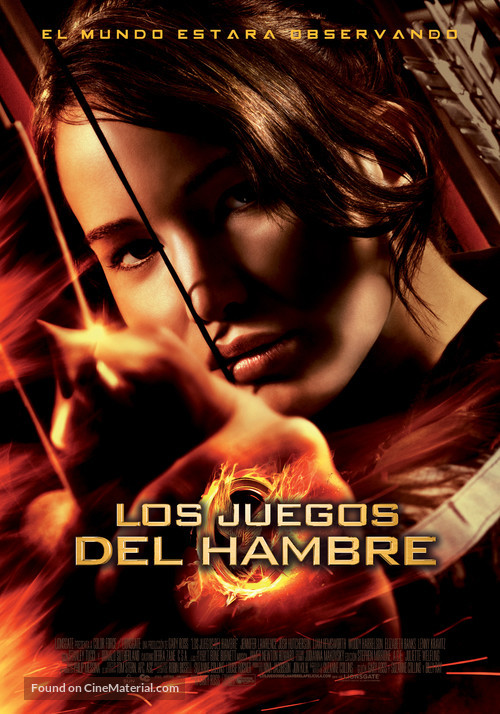 The Hunger Games - Colombian Movie Poster
