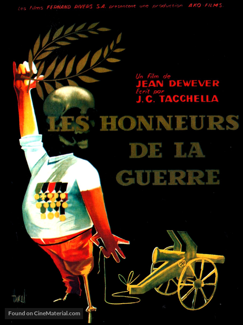 Honneurs de la guerre, Les - French Movie Poster