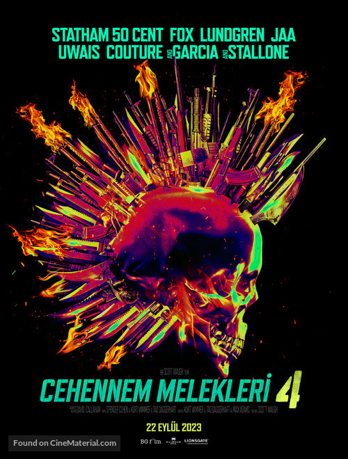 Expend4bles - Turkish Movie Poster