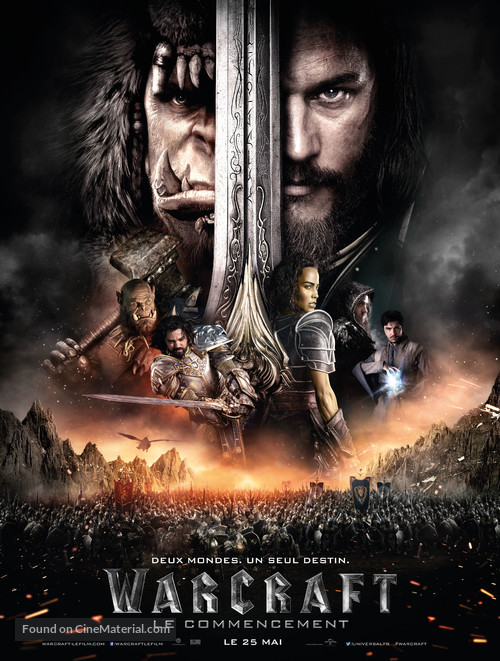 Warcraft - French Movie Poster