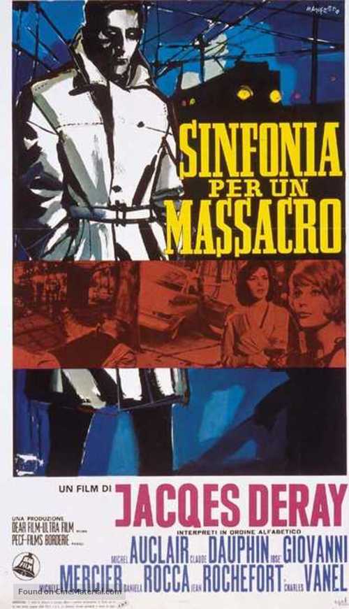 Symphonie pour un massacre - Italian Movie Poster