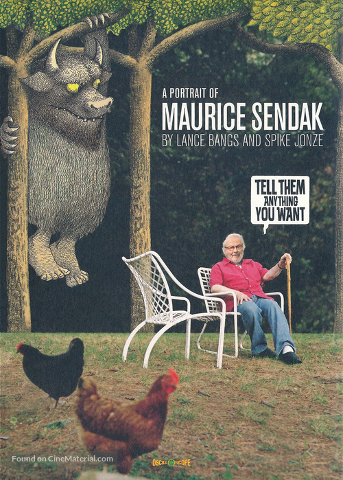 Tell Them Anything You Want: A Portrait of Maurice Sendak - DVD movie cover