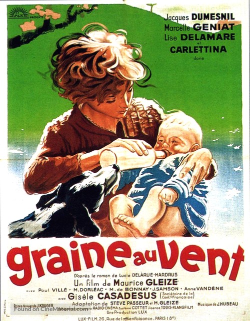 Graine au vent - French Movie Poster