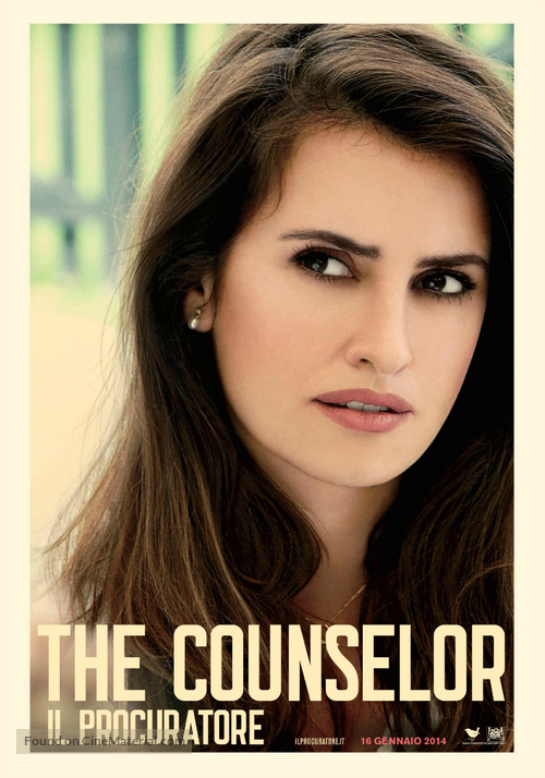 The Counselor - Italian Movie Poster