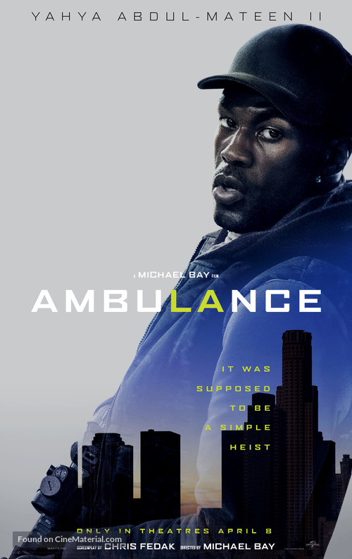 Ambulance - Canadian Movie Poster