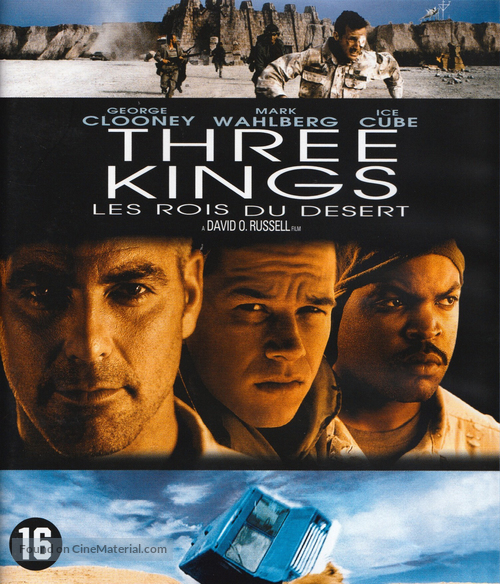 Three Kings - Belgian Movie Cover