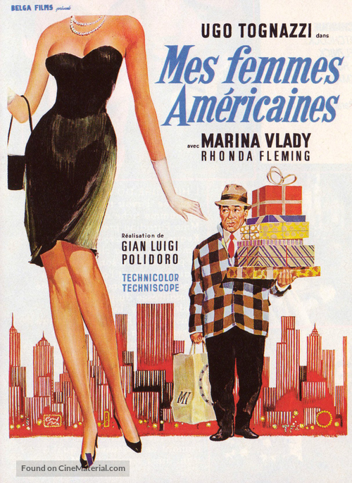 Una moglie americana - French Movie Poster
