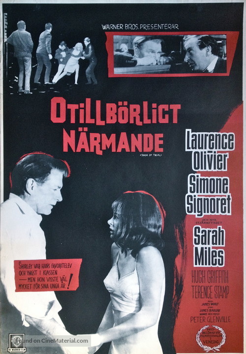 Term of Trial - Swedish Movie Poster