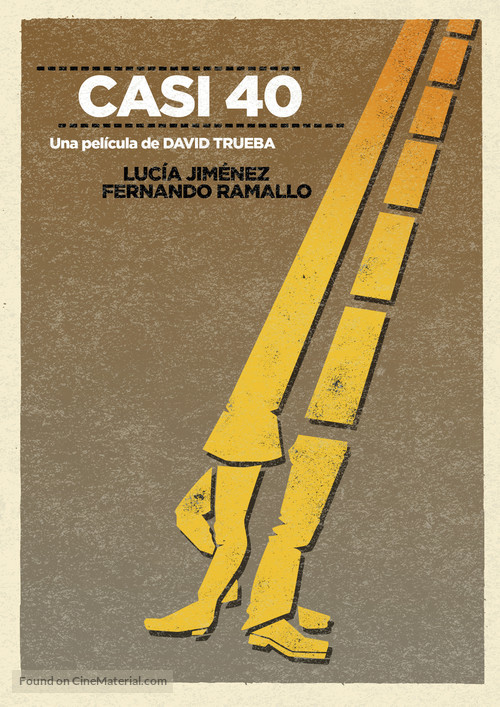 Casi 40 - Spanish Movie Poster