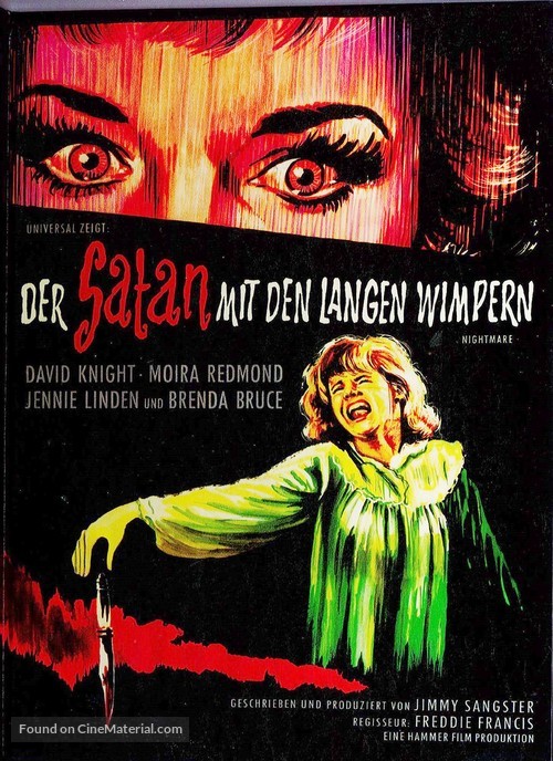 Nightmare - German Blu-Ray movie cover