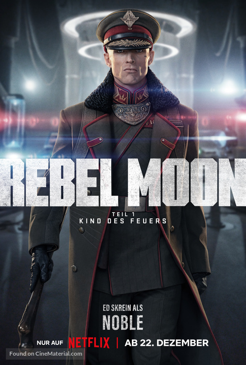 Rebel Moon - Danish Movie Poster