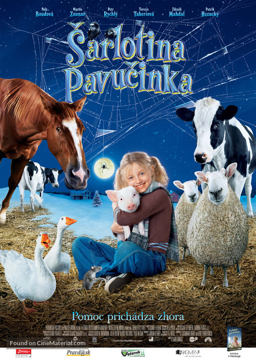 Charlotte&#039;s Web - Slovak Movie Poster