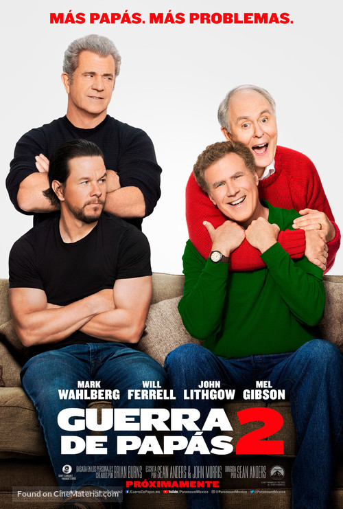 Daddy&#039;s Home 2 - Mexican Movie Poster