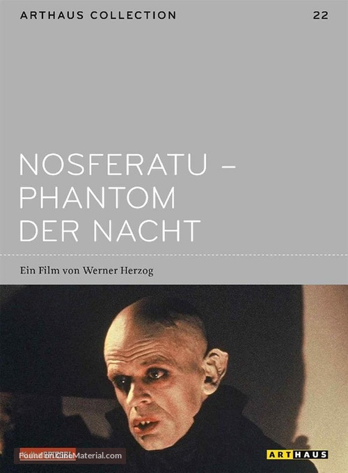 Nosferatu: Phantom der Nacht - German DVD movie cover