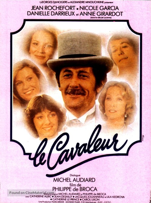 Le cavaleur - French Movie Poster