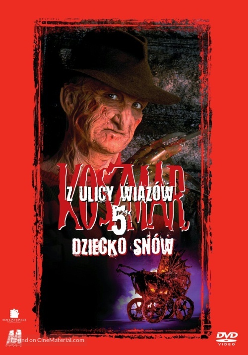 A Nightmare on Elm Street: The Dream Child - Polish Movie Cover