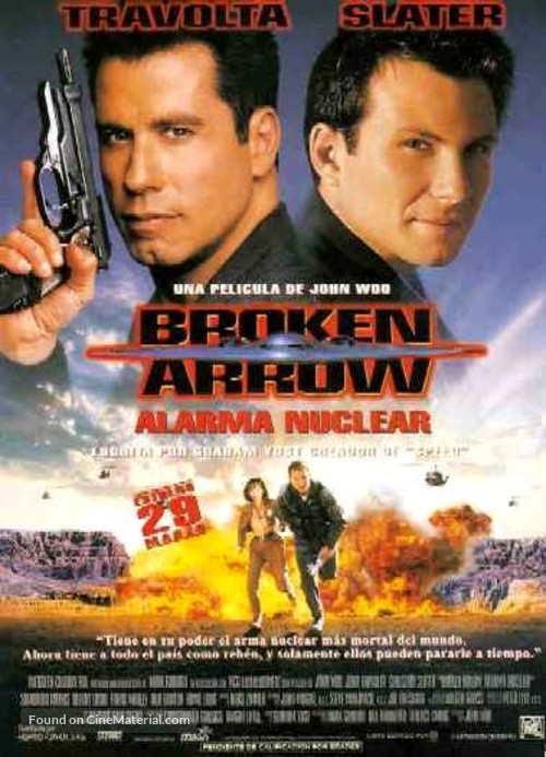 Broken Arrow - Spanish Movie Poster