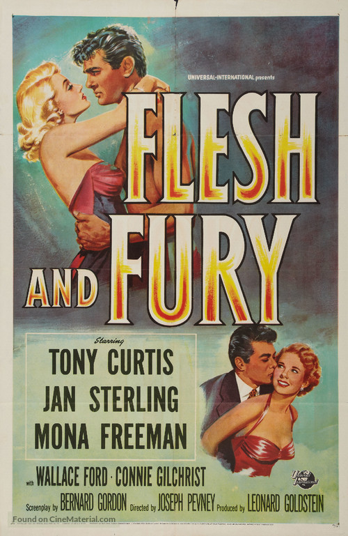 Flesh and Fury - Movie Poster