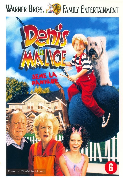 Dennis the Menace Strikes Again! - Belgian DVD movie cover