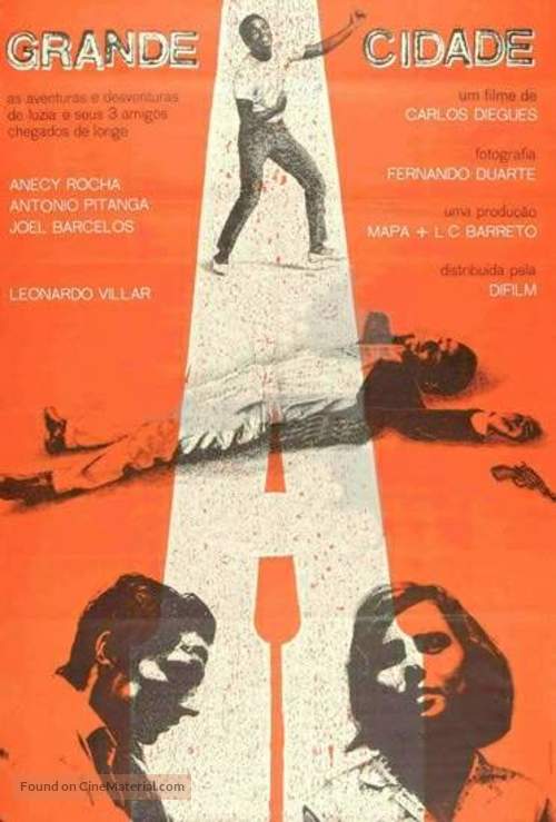 A Grande Cidade ou As Aventuras e Desventuras de Luzia e Seus 3 Amigos Chegados de Longe - Brazilian Movie Poster